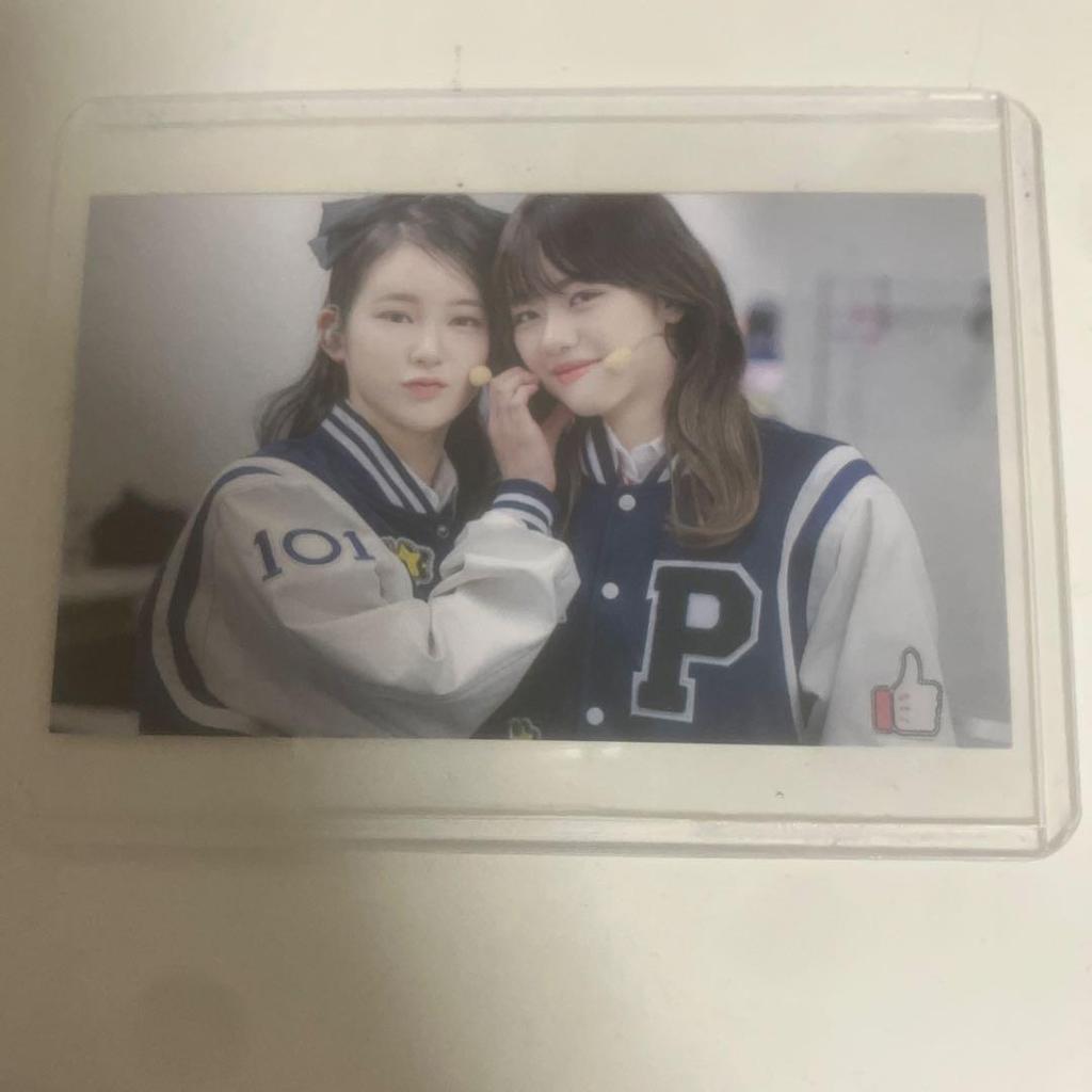 [USED] ME:I Miu Sakurai and Kokoro Kato Fanbook Trading Card Tower Records Bonus