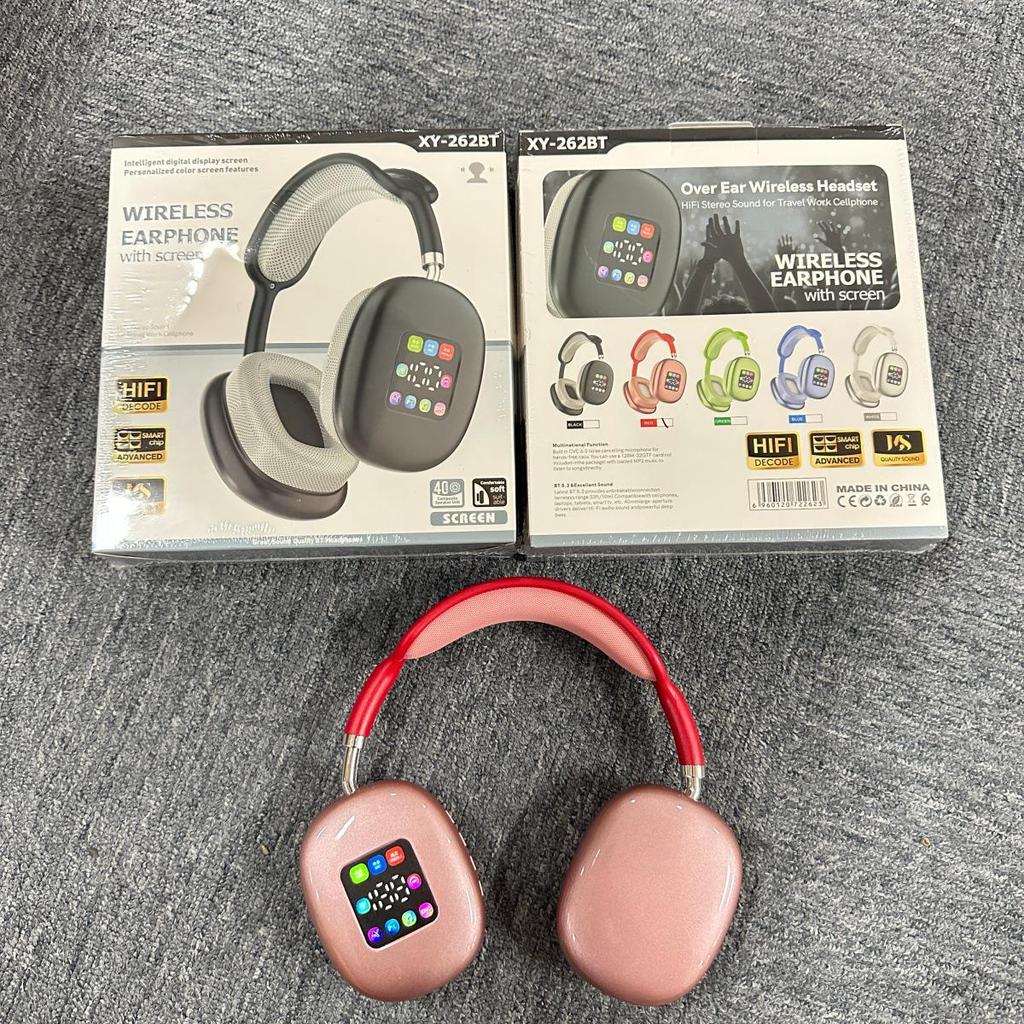 2025 P9 MAX Over-Ear Bluetooth-Headset mit Digitalanzeige & Verlängerter Standby-Zeit