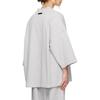 Fear of God Essentials Heavy Jersey Football Tee Light Heather Grey Men Tops 125SP244106F