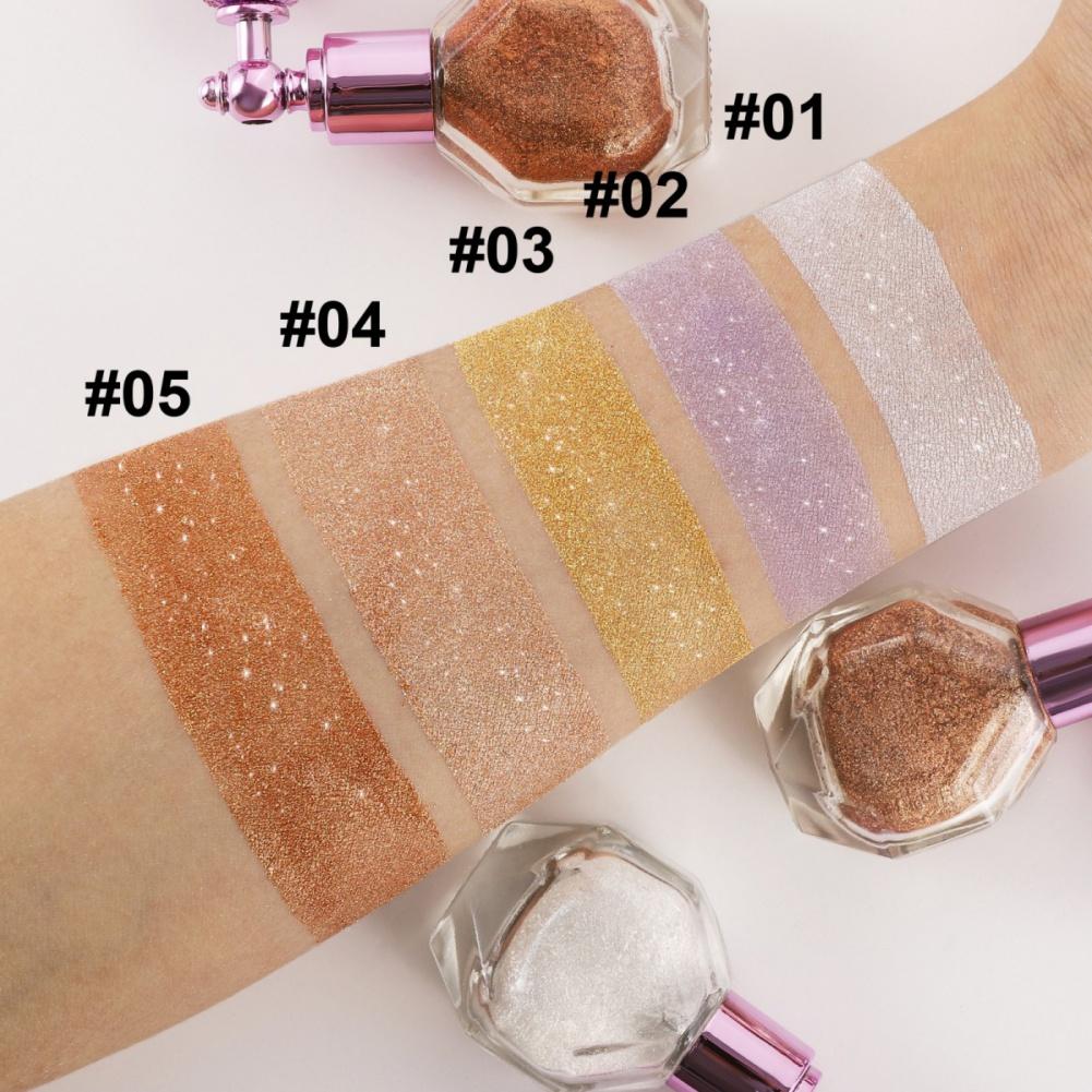 Highlighter Spray Glitzer Körper Gesicht Schimmerpuder Festliche Party Schimmer