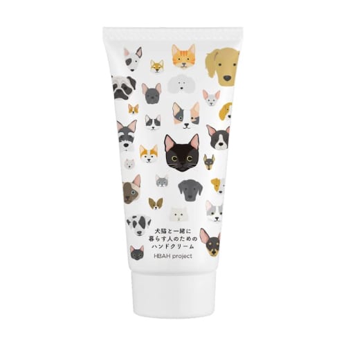 

Hand cream for people living with dogs and cats [Safe for dogs and cats to lick] 60g, additive-free, non-greasy, pet-friendly, dry