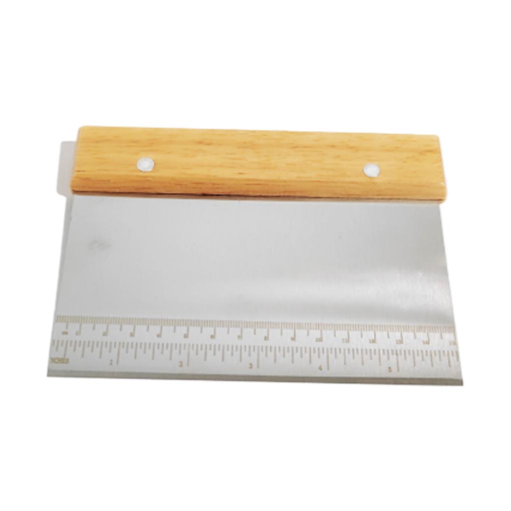 

Stainless Steel Cutter Pastry Spatulas Pizza Scraper Fondant Cake