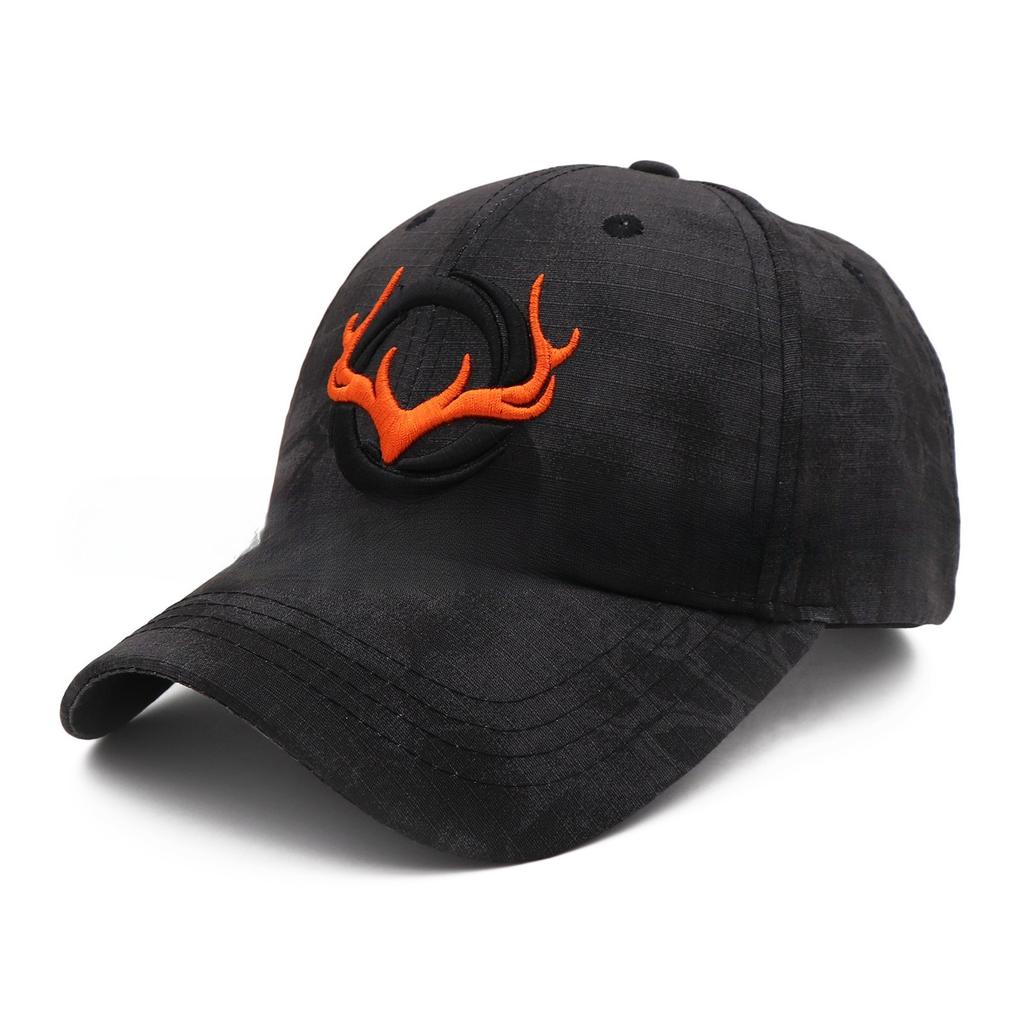 New little elk animal embroidery cap camouflage outdoor sports baseball cap