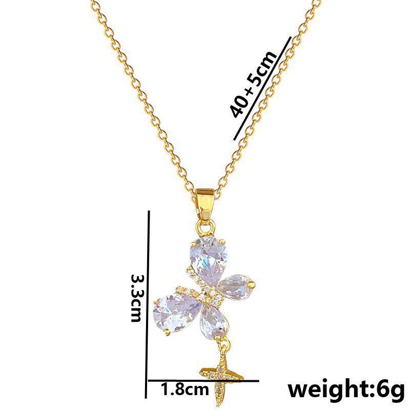 Simple Fashion Titanium Steel Women's Necklace - Non-fading, Luxurious, Versatile, Korean Style Clavicle Chain