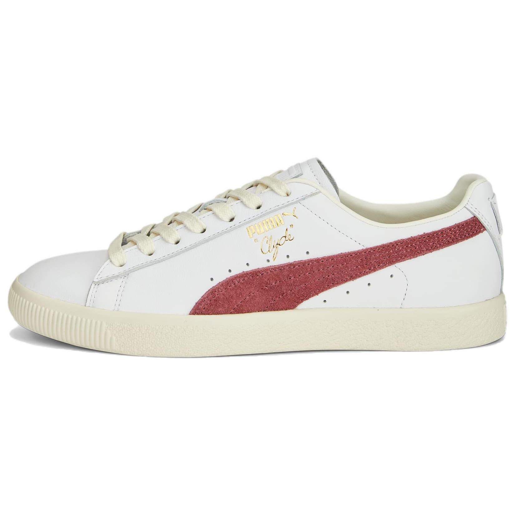 PUMA Clyde Base  White Wood Violet  Men s 390091-03 EU 40.5