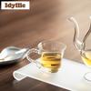90ml Handheld Glass Coffee Mug Boutique Beer Cup Afternoon Tea Mug Water Ice Cold Juice Jug Office Water Cup Drinkware Supplies