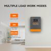 PowMr 25A/35A/45A MPPT Solar Charge Controller for 12V/24V Lithium Battery LCD Regulator 100VDC Soalr Panel Dual USB Controller
