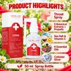New Life Throat Spray, Cosmetic Balm with Plant Extracts, Propolis, Sea Salt and Colloidal Silver, 50 Ml