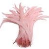 50Pcsdiy Handmade Feathers Long Feathers Off White Purple Tail Jewelry Accessories Mask Handicrafts Clothing Accessories