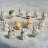 Cartoon Rabbit Chocolate Silicones Molds Cute Rabbit Fondant Decors Molds for DIY Decoration Making Soap Candle