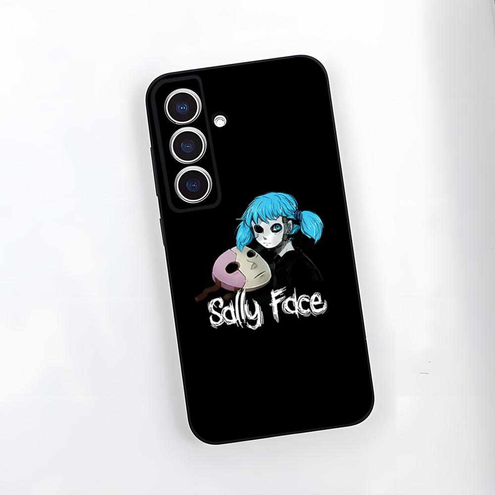 S-Sally Face Game Phone Case For Samsung S26 S25 Plus S20 S20 Plus S22 Ultra S23 FE S21 Plus S21 Ultra Soft Cover
