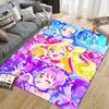 Pretty Cure Color Collage Area Rug, Pretty Cure Fan Cozy Carpet, Perfect Gift.chl