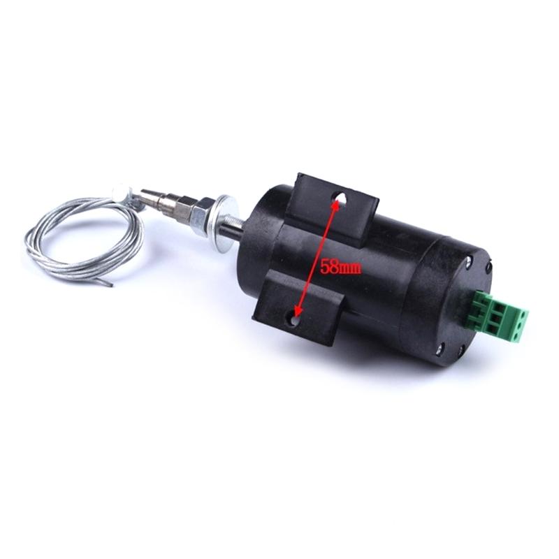 Easy Installation Double Voltage Diesels Engine Stop Solenoid Suitable for Reliable Fuel Cutoff and Intelligent Control