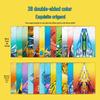 3D Colored Paper Airplane Folding Kit for Kids - Educational Toy for Creativity and Thinking Development