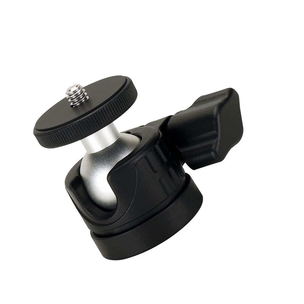   Desktop Phone Tripod   Head with 360 Degree Rotation for Camera and LED Light