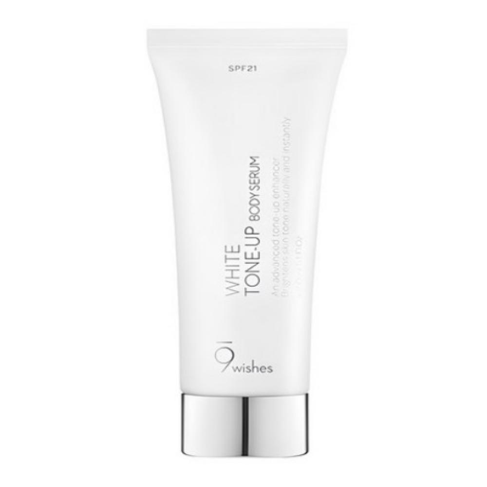 9Wishes White Tone-Up Body Serum Day Cream Brightening & Moisturizing Body Lotion 150ml