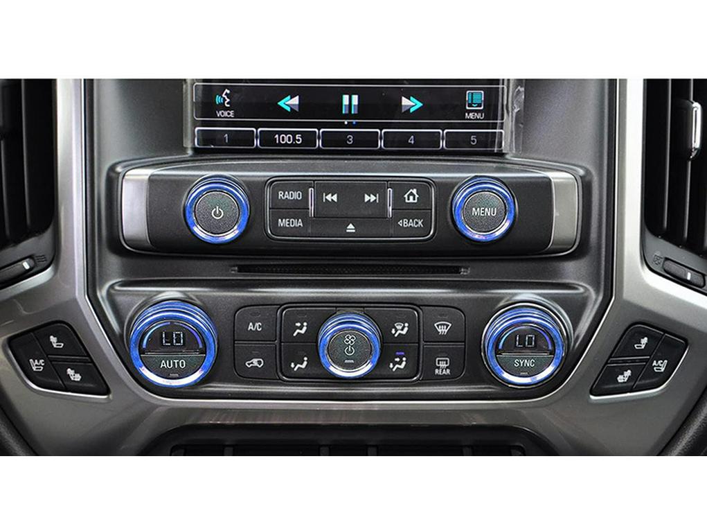 14-18 Chevy Silverado A/C Audio Knob Ring - Interior Modification