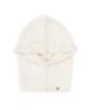 Bajal Va Square Label Hairy Balaclava Ivory