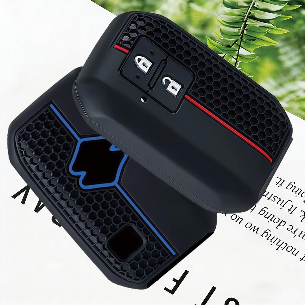 Premium Soft Silicone Car Key Case Cover For Suzuki Swift Keyless Fob Shell Skin Keyring Key Chain Holder Protector