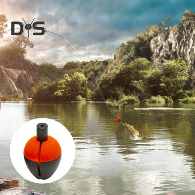 10 ცალი ოვალური EVA Fishing Float მაღალი ხილვადობა Buoyancy Long Casting Buoy Bobber Float მარილიანი წყლის მტკნარი წყლის კობრის თევზაობის აქსესუარები