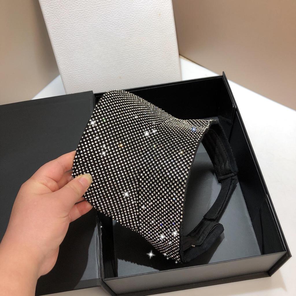 Super Shiny Bilibili Full Drill Custom Fisherman Hat Empty Top Hat Light Luxury Ladies Hat Summer Fashion Sun Hat