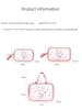 Bolsa Cosmética Anime em PVC Impermeável 2024 - Bolsa de Mão Portátil para Mulheres