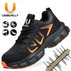 Stylish, Lightweight and Breathable Labor Insurance Shoes, Smash-proof and Stab-proof Safety Work Shoes