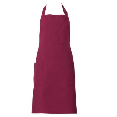 Bib Stain Resistant 9 Plenty of Food T8091 Dark F [Albe] Apron, Apron, Bib, Neckwear, [High Durability/Chlorine Resistant/Oil Resistant/Antistatic]