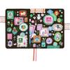 Hobonichi Notebook Original (A6) Notebook Cover Kitagishi Yumi/White Cat Table Decoration
