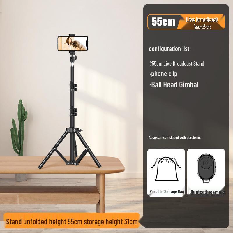 360° Rotating Selfie Stick Tripod for Mobile Vlogging & Photography