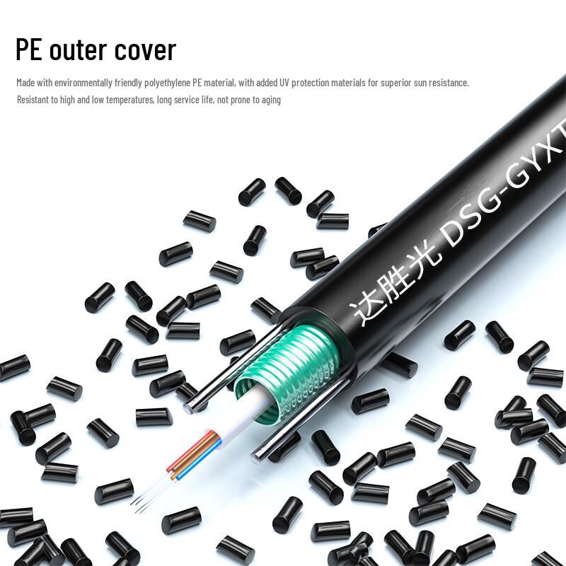 Dasheng Light GYXTW Single-Mode Armored Outdoor Fiber Optic Cable