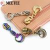 Meetee 5/10/20Pcs 5# Zipper Sliders for Nylon Zip Tapes Sewing Zippers Puller Closure Ziper Clothes Bag Zips Repair Accessories