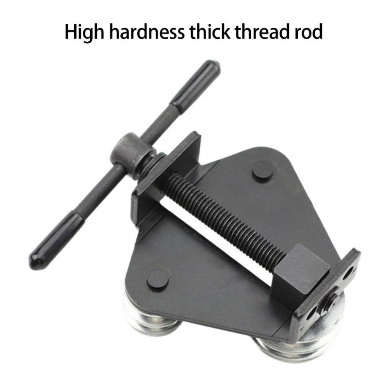 Easy to Use Brakes Tube Straightener Bender Quality Steel Materials Adjustable Design for Simple Efficient Operation