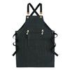 Household Work Apron Multi-Pocket Cooking Aprons Portable BBQ Aprons  Grilling