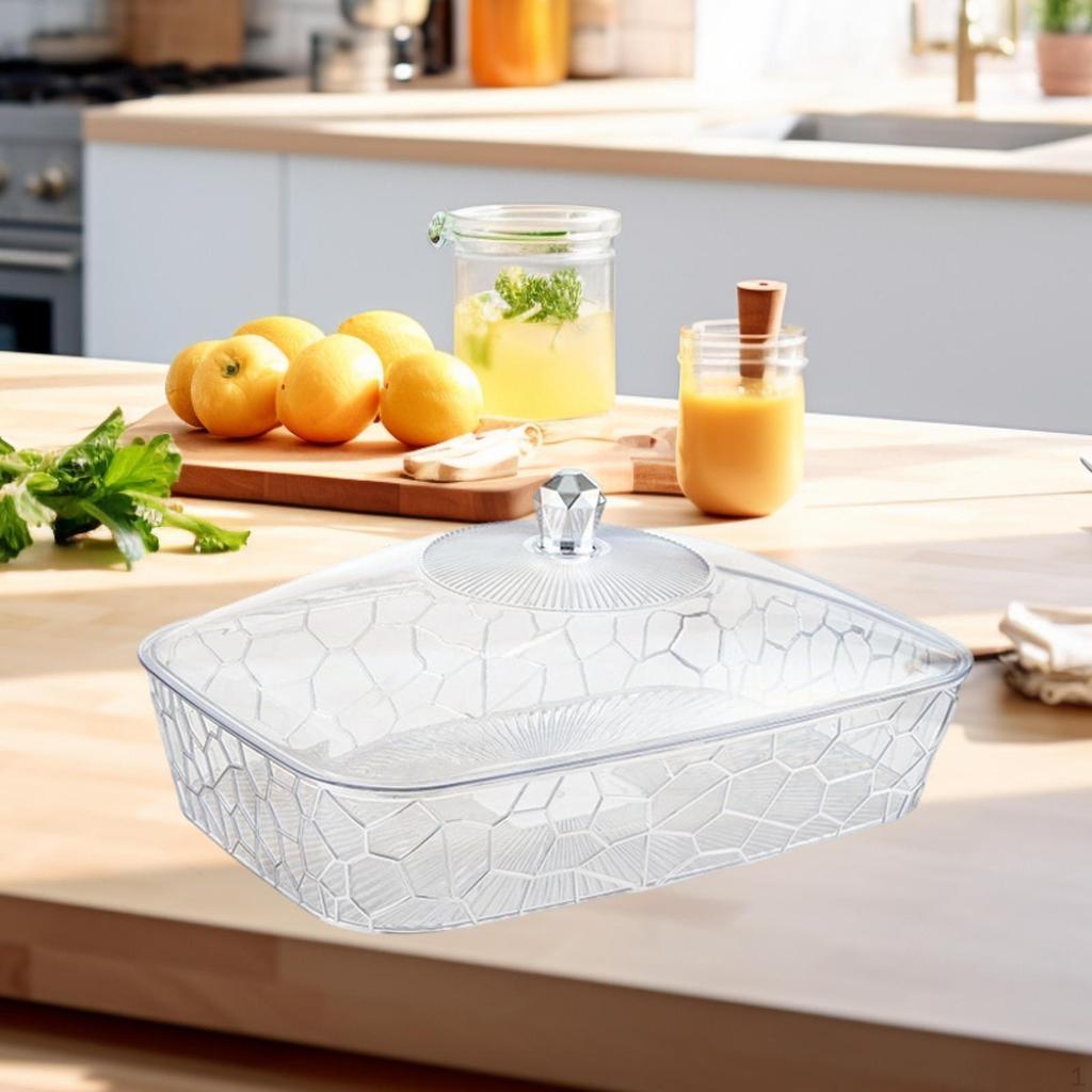 Serving Tray Fruit Decorative Home Decor Storage Container Organizer for Party Birthday
