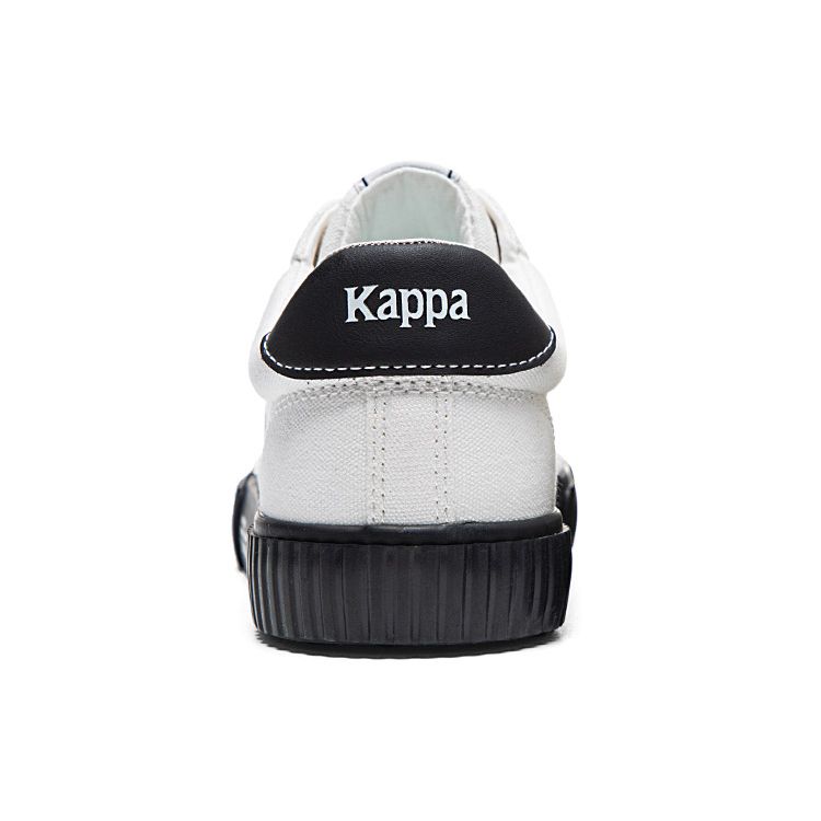 Kappa Classic Versatile Durable Non-Slip Breathable Lightweight Support Low-Top Canvas Shoes Unisex sneakers White K0DY5CC02CJ-024