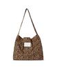 The Green Lab Leopard Print Eco Bag [Camel]