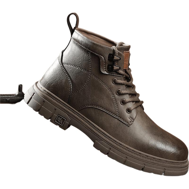 HLA Men s Fashion Martin Work Boots 42