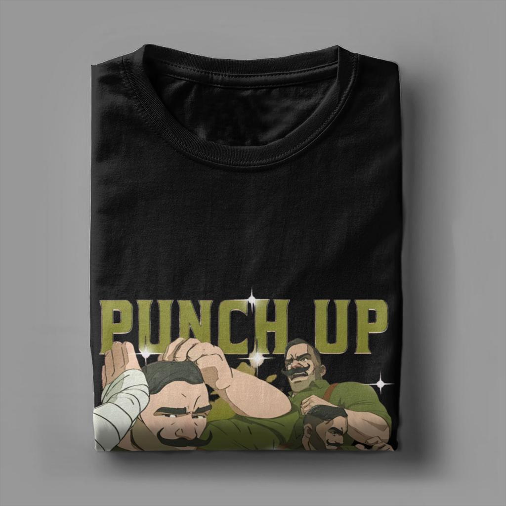 PUNCH UP DISPATCH Superhero Apparel Men Women T Shirt Cotton Tee Fashion T-shirt Clothing