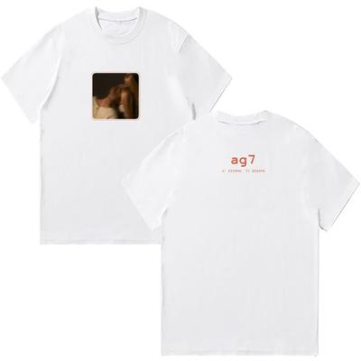 Ariana Grande Ag7 T-shirt Eternal Sunshine Music T Shirts Cotton Cool Tee Shirt for Women Men Short Sleeve Top Y2K Clothing Tee