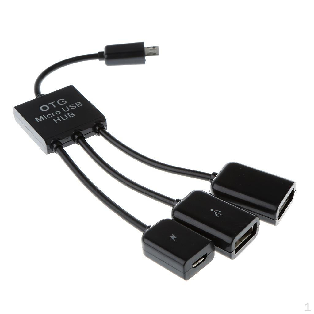 

Кабель-адаптер-удлинитель Micro USB OTG для телефона-планшета Android