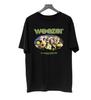 Weezer 2002 It's Not Easy Being Weez The Muppets Collab Black Concert T Shirt