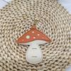 DIY Mushroom Shaped Keychain Hanger Sunglasses Holder Lovely Sunglasses Bag  Bag Ornament