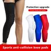 1Piece Breathable Calf Sports Knee Pads Basketball Soccer Goalkeeper Volleyball Yoga Knee Support Knee Pads for Gym Fitness