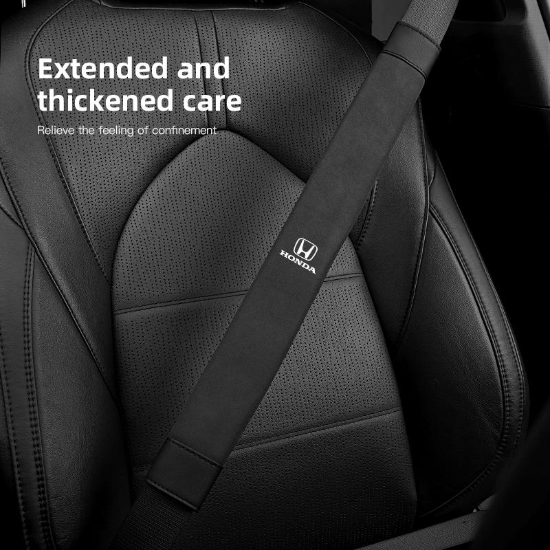 Car Seat Belt Cover Shoulder Pad Shoulder Protector Auto Accessories For Honda Civic FIT Accord Prelude CRV 5th City CRZ CRX HRV