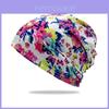 Floral Patterned Head Wrap For Summer Outdoor Activities With Windproof Breathable Fabric