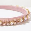 Modisches barockes Strass-Stirnband Glänzende verstellbare Haaraccessoires Koreanisches Kopfschmuck Modenschauen