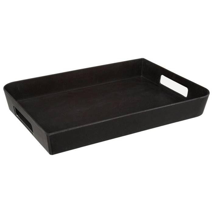 5five - Plateau 35x25cm "modern Color" Gris Charbon