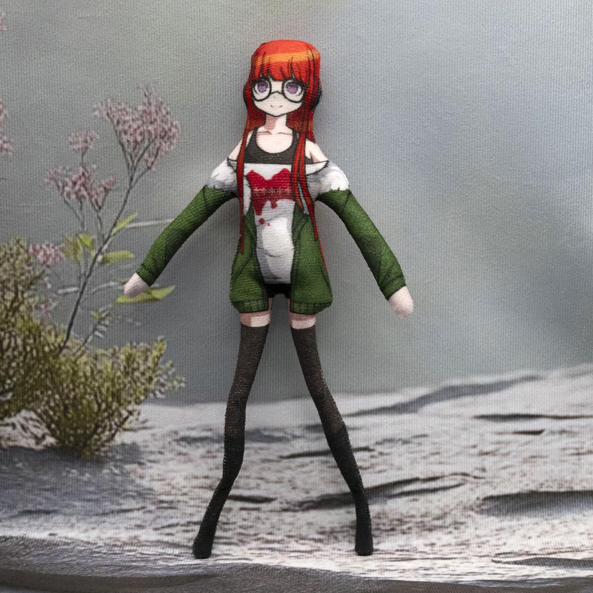 Game Persona Amamiya Ren Ryuji Sakamoto Yusuke Kitagawa Anne Takamaki Akechi Goro Cosplay Doll Plush Stuffed Dolls Figure Props Cuddly Fluffy Huggable