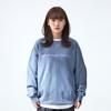 APOSTROPHE COMMA Basic Full Name Logo Sweatshirt (Light Blue/Purple)